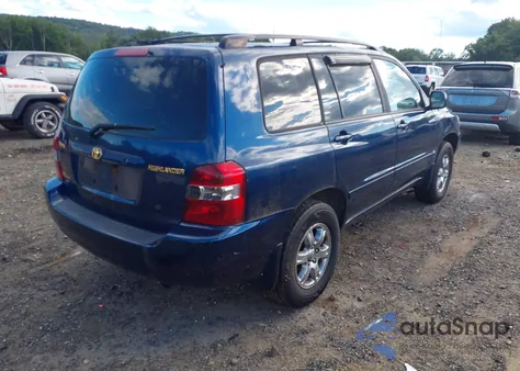 2004 Toyota Highlander V6 from USA, damaged, VIN JTEEP21A340005098